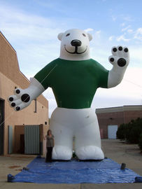 الدب القطبي نفخ الإعلان عن المنتجات نفخ التميمة مقاومة للماء
