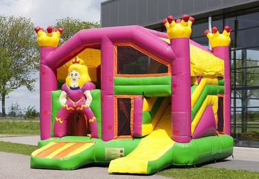 Family Parky أو ​​Comercial Event Castle Combo Bounce House Double Tripple Stitch