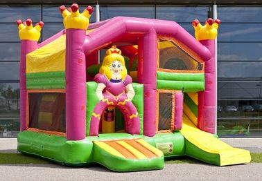 Family Parky أو ​​Comercial Event Castle Combo Bounce House Double Tripple Stitch
