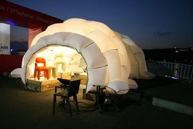 هوائي معرض للنفخ خيمة Comercial إضاءة حديقة نفخ خيمة للحدث