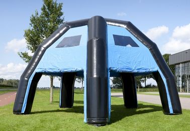 أزرق كبير Comercial درجة قبة قابل للنفخ خيمة ماء برهان pvc لإعلان