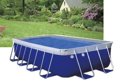 الأزرق الإطار PVC الصلب الإطار المعدني بركة ، من السهل انشاء حمام سباحة مع الملحقات