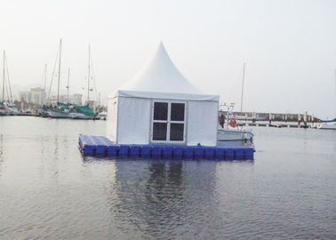 عملاق نفخ خيمة عائمة ، خيمة مخصصة جودة بركة مع المواد البلاستيكية