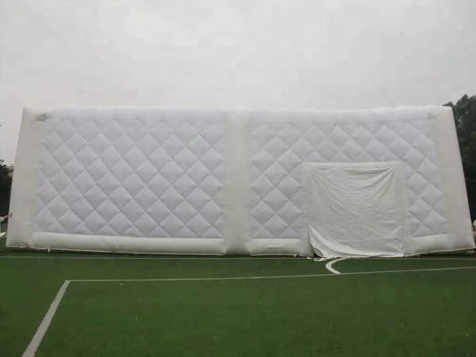 0.55mm PVC نفخ خيمة مكعب للأحداث الكبيرة اللون الأبيض