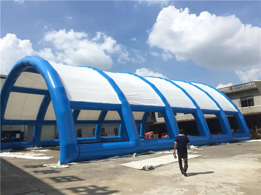 خيمة حزب قابل للنفخ مستديرة للخيمة الهوائية التجارية الكبيرة في الهواء الطلق