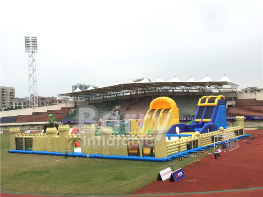 ODM التجارية قلعة القفز PVC حديقة قابلة للنفخ القفز الملعب الرياضي للعب في الهواء الطلق