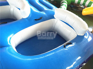 أزرق وأبيض طفل قابل للنفخ ماء لعبة لبركة سباحة SCT EN71