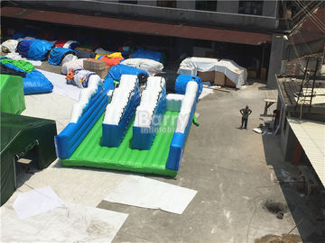 Long Blow Up Obstacle Course / أفلاطون 0.55mm PVC نفخ الحواجز