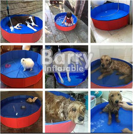 أحمر طوي كلب حمام سباحة الحيوانات الأليفة تخصيص حجم 3 سنوات الضمان