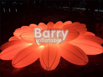 جميلة منتجات الإضاءة الديكور نفخ الإعلان / نفخ سلسلة زهرة LED لحفل زفاف