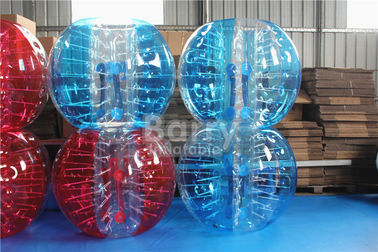 1.2 م 1.5 م 1.8 م حجم PVC TPU فقاعة الكرة للعب في الهواء الطلق الرياضة لعبة كرة القدم