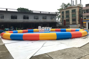 الصين مصنع دائرة 15M قطر نفخ بركة سباحة لعبة كرة الماء مع PVC 0.6MM