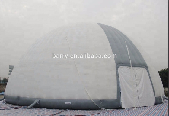 خيمة نفخ قبة أرضية هوائية مقاومة للرياح 100 كم / ساعة