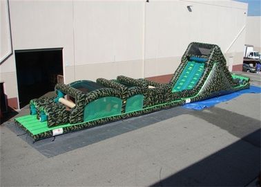 60 Feet Inflatable Obstacle Course، نفخ عقبة بالطبع العسكرية