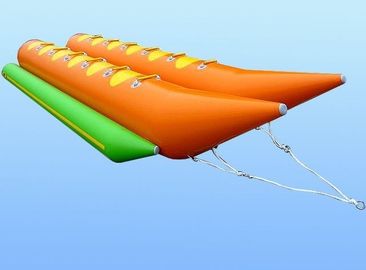 0.9mm PVC نفخ لعبة قارب ، قارب صيد نفخ مزدوج للرياضات المائية