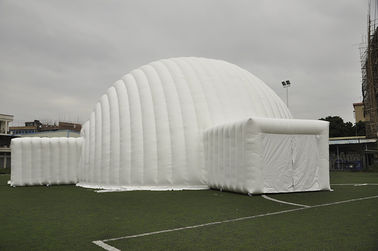 العملاق الأبيض الحدث قبة نفخ خيمة المياه والدليل PVC للمعارض