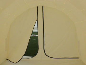 ضخم 0.55mm pvc مشمّع وقاية أبيض قبة Lgloo قابل للنفخ خيمة لحزب