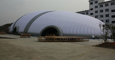 EN71 0.55mm PVC معرض تجاري كبير نفخ خيمة للإعلان