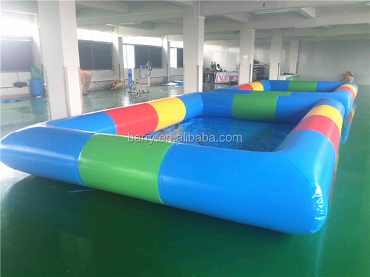 حمام سباحة محمول قابل للنفخ مع ألعاب بكرة الماء