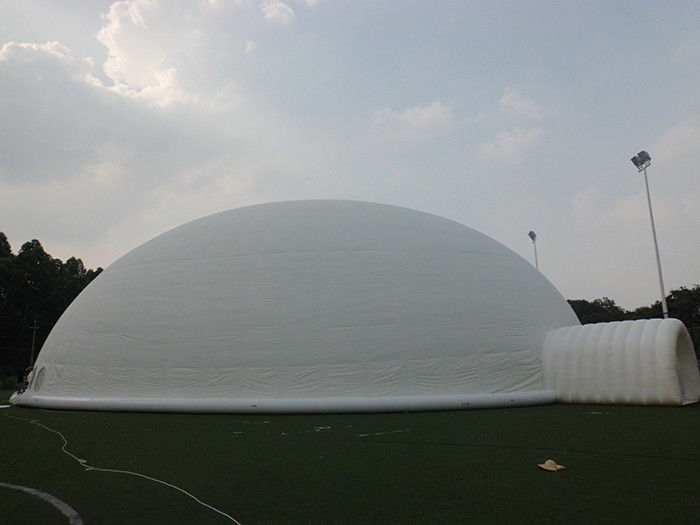 ضخم 0.55mm pvc مشمّع وقاية أبيض قبة Lgloo قابل للنفخ خيمة لحزب