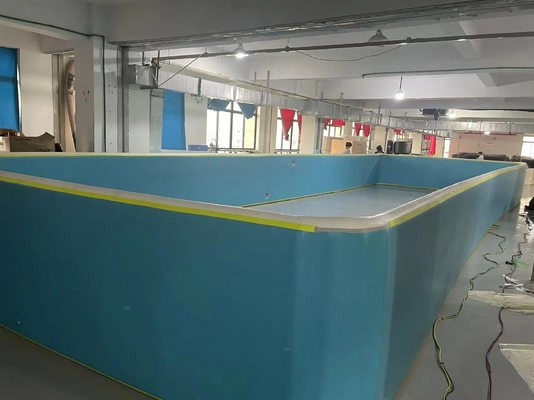 مستطيل قابلة للتخصيص حمام نفخ قطرة قطرة خياطة نسيج قابلة للطي خارجية Dwf قطرة خياطة حمام