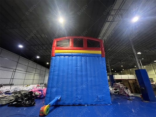 10.5x5.4x6.6m تجاري مزدوج الممرات العملاقة المضخة المياه المنزلق القفز القفز القمر المنزلق المياه المنزلقات للبالغين المسبح