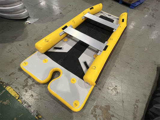 كاياك صغير قابلة للانفجار PVC القوة الإبحار Ce الوزن الخفيف كاتاماران قارب الشراع هيبالون قارب قابلة للانفجار كاتاماران