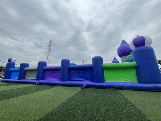 30x30m حديقة ترفيه كبيرة حديقة ترفيهية قابلة للنفخ منزل الارتداد منطقة لعب لعبة