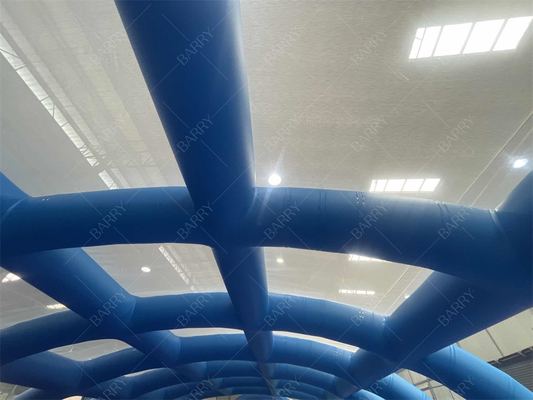 حدث تجاري خيمة قبة PVC سقف غسيل سيارات مأوى خيمة قابلة للنفخ غطاء لحمام السباحة ذو الإطار المعدني