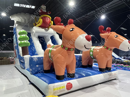Commercial Kids and Adult Inflatable Slide for Christmas