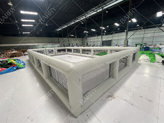 ملعب كرة قدم قابل للنفخ للأطفال في الهواء الطلق، ساحة كرة قدم، ساحة هوائية قابلة للنفخ للبيع