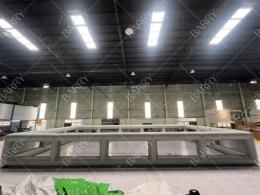 ملعب كرة قدم قابل للنفخ للأطفال في الهواء الطلق، ساحة كرة قدم، ساحة هوائية قابلة للنفخ للبيع