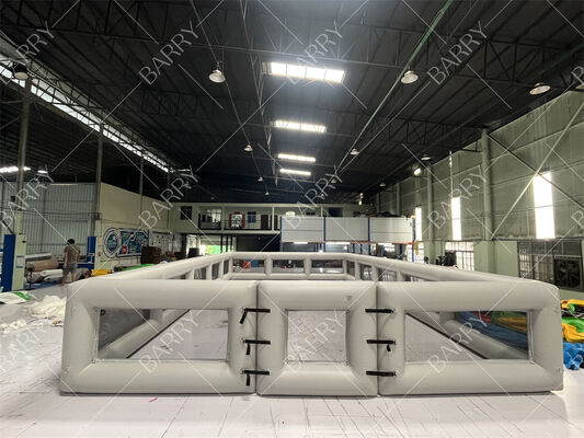 ملعب كرة قدم قابل للنفخ للأطفال في الهواء الطلق، ساحة كرة قدم، ساحة هوائية قابلة للنفخ للبيع