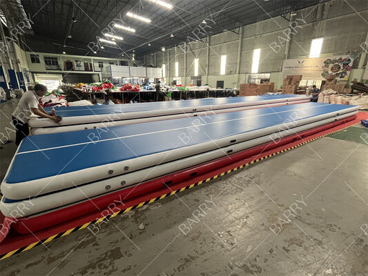 سجادة هوائية للعب الرياضة الهوائية 6.6ft 10ft 13ft 16ft 20ft 23ft 26ft سجادة تدريب 4/8 بوصة