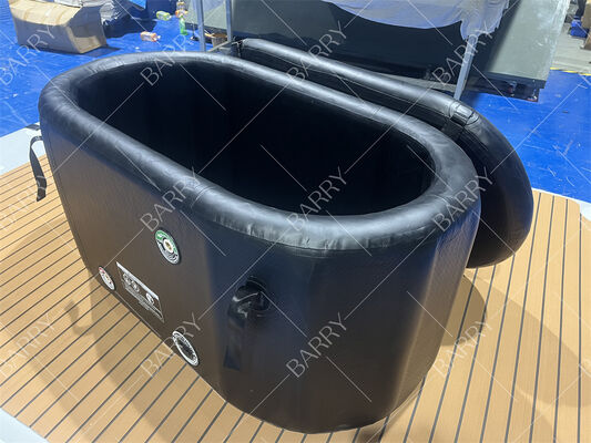 حوض استحمام جليدي قابل للنفخ عالي الجودة بتقنية الغرز المتساقطة للعلاج والتعافي، حوض ثلج