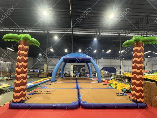 منصات عائمة قابلة للنفخ مصممة خصيصًا مع خيمة لمياه المحيطات والباناس العائمة المائية