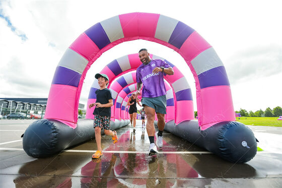 NL مسار العقبات الضخم الضخم 5K العقبات الجري السباق