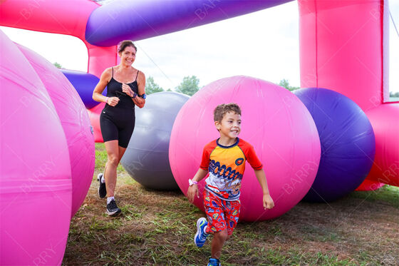 NL مسار العقبات الضخم الضخم 5K العقبات الجري السباق