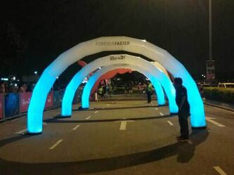 الجنس أنبوب 8 أدى Lighing نفخ عمود تغيير لون للحصول على Diaplay
