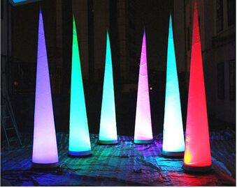 الجنس أنبوب 8 أدى Lighing نفخ عمود تغيير لون للحصول على Diaplay