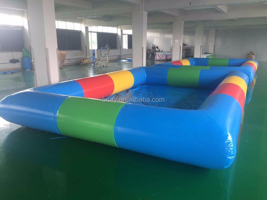 الكبار الملونة 0.9mm PVC نفخ بركة سباحة للخارجية
