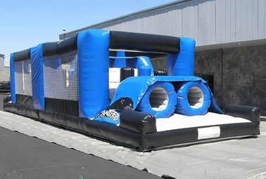 الحذاء معسكر التحدي نطاط القلاع عقبة بالطبع PVC Inflatble Ourdoor سباق