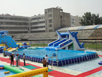 مستطيلة الإطار المعدني بركة