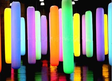 الجنس أنبوب 8 أدى Lighing نفخ عمود تغيير لون للحصول على Diaplay
