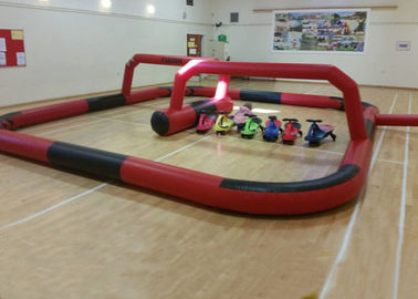 Didicar Grand Prix Race Track في الهواء الطلق ألعاب منفوخة للأطفال Zorb Ball Race Ramp