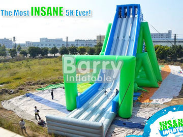 تخصيص 5K مقلاع نفخ الشرائح العملاقة للبالغين 0.55mm PVC القماش المشمع