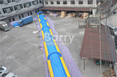 1000ft نفخ الانزلاق N الشرائح 0.55mm PVC القماش المشمع نفخ المياه الشرائح للبالغين