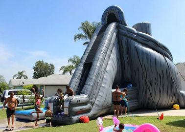 عملاق قابل للنفخ منزلق 33ft high اعصار منزلق ماء منزلق لبالغ