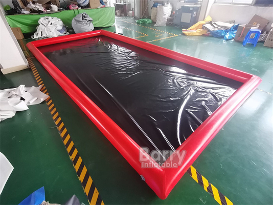 مضاد للماء غير قابلة للنفخ وسائد غسيل PVC مغلفة بمنشفة غسيل السيارات السجادة احتواء المياه لأرضية المرآب
