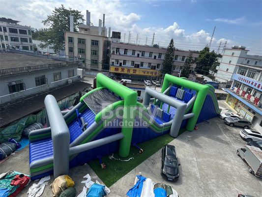 مسار تصادم PVC التجاري مسار العقبات المضغوط السباق المضغوط 5k 2024 مع المضخة الهواء ومجموعات الإصلاح